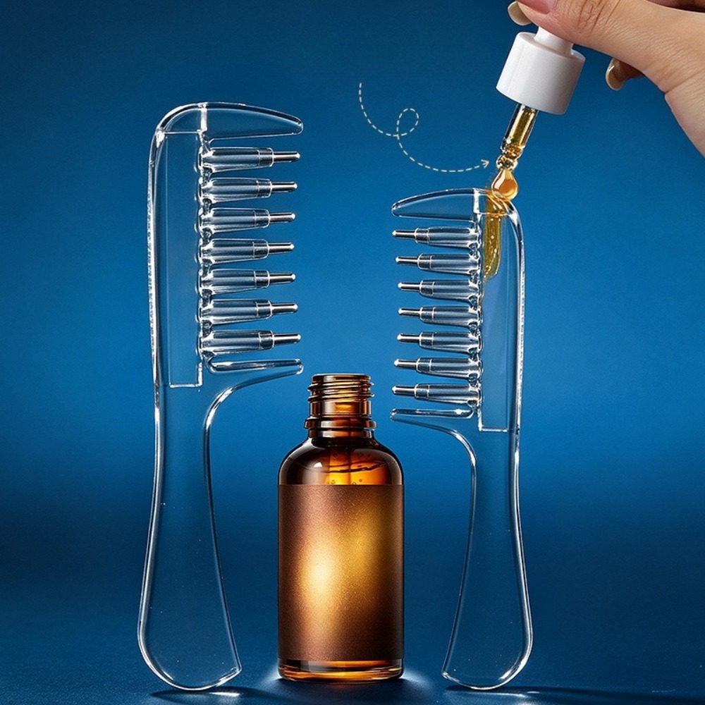 Массажная расческа-аппликатор  – обзор и цена Root Stimulator Liquid